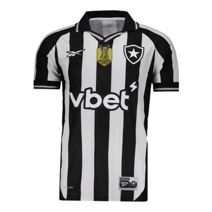 Botafogo Home Fan Jersey 2025/26 Patch Campeão Brasileirão 2024