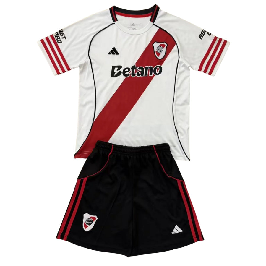 Kids Kit River Plate Home Fan Jersey 2025/26