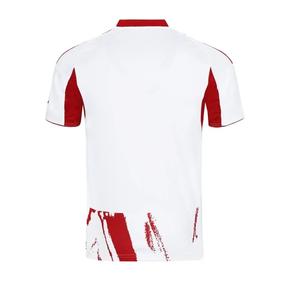 Olympiacos Piraeus Away Fan Jersey 2025/26 Patches UCL + 10th Anniversary UEFA.