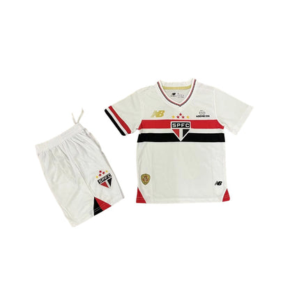 Kids Kit São Paulo Home Fan Jersey 2025/26