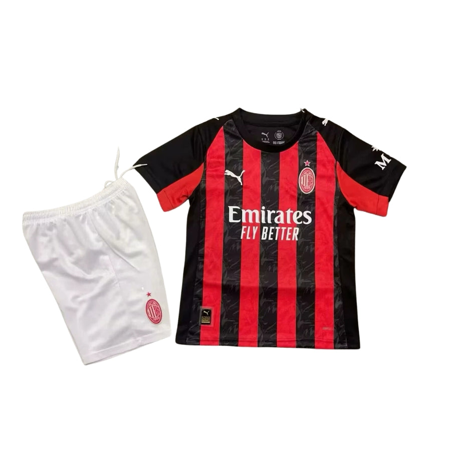 Kids Kit Milan Home Fan Jersey 2025/26