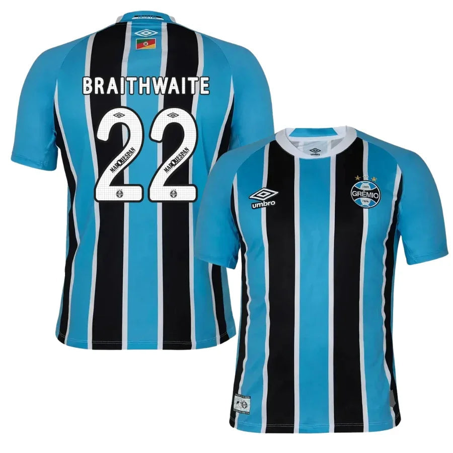 Gremio Home Braithwaite 22 Fan Jersey 2025/26