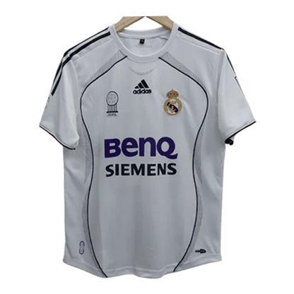 Beckham 2006-07 Real Madrid Home Jersey  Retro Collection