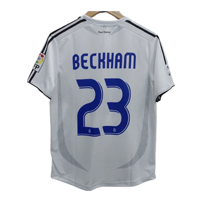Beckham 2006-07 Real Madrid Home Jersey  Retro Collection