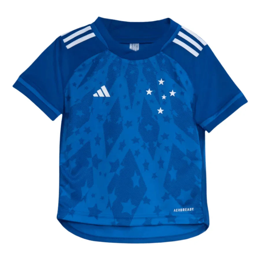 Kids KIT Cruzeiro Home Jersey 2024/25
