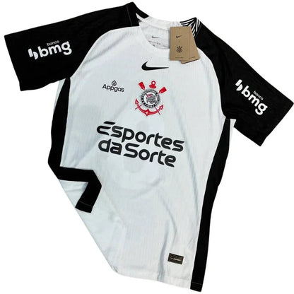 Corinthians Home AUTHENTIC PLAYER  2025/26 Full Sponsor (Official Printing)