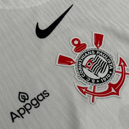 Corinthians Home AUTHENTIC PLAYER  2025/26 Full Sponsor (Official Printing)