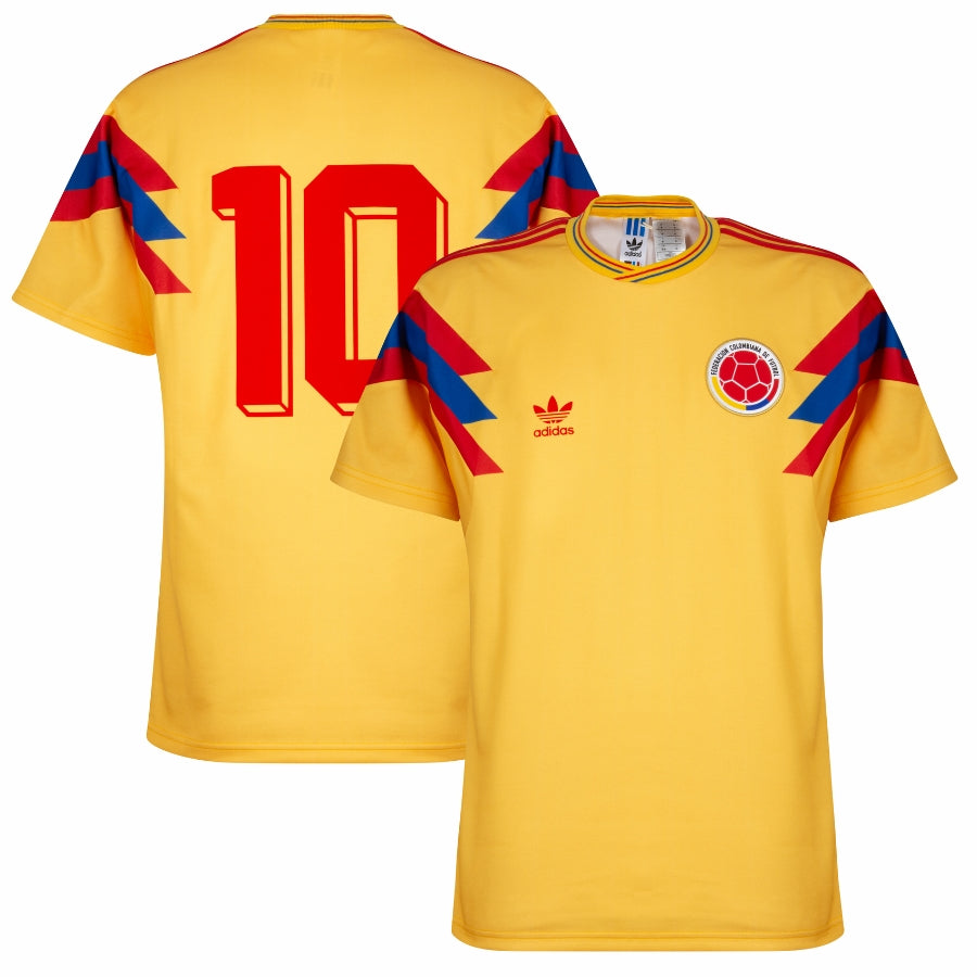 Retro Colombia Away N.10 Shirt 1990 (Reissue)