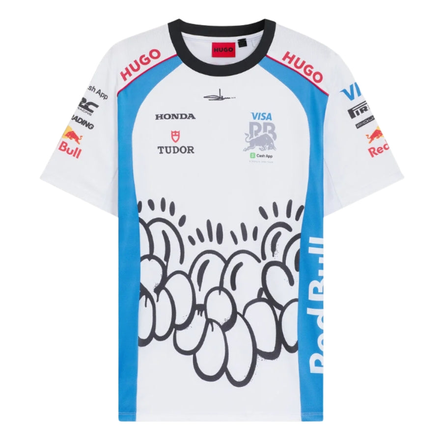 RB Cash APP Special Edition Silverstone GP Replica T-Shirt Formula 1 F1 Formula One