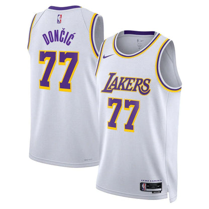Luka Dončić - Los Angeles Lakers Association Edition 2024 NBA Jersey - White - Unisex