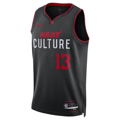 Bam Adebayo Miami Heat Unisex 23/24 NBA Jersey - Black - City Edition