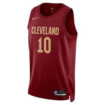 Darius Garland 10 Cleveland Cavaliers 22/23 NBA Jersey Wine - Icon Edition