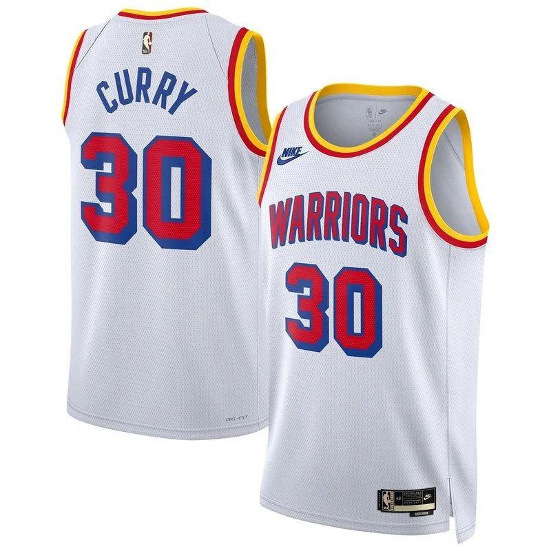 Stephen Curry Golden State Warriors Unisex 2024/25 Nba Jersey – White – Classic Edition