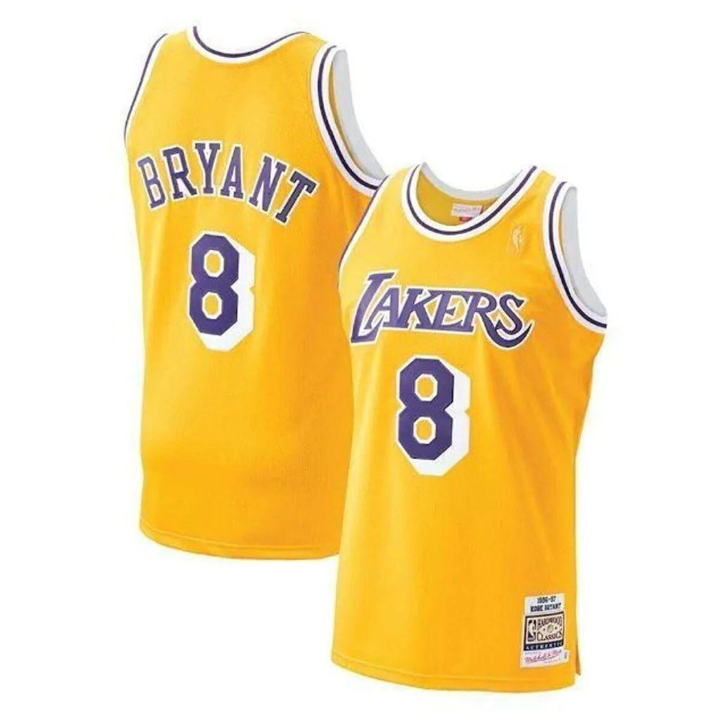 Regata Los Angeles Lakers - Mitchell & Ness NBA- yellow