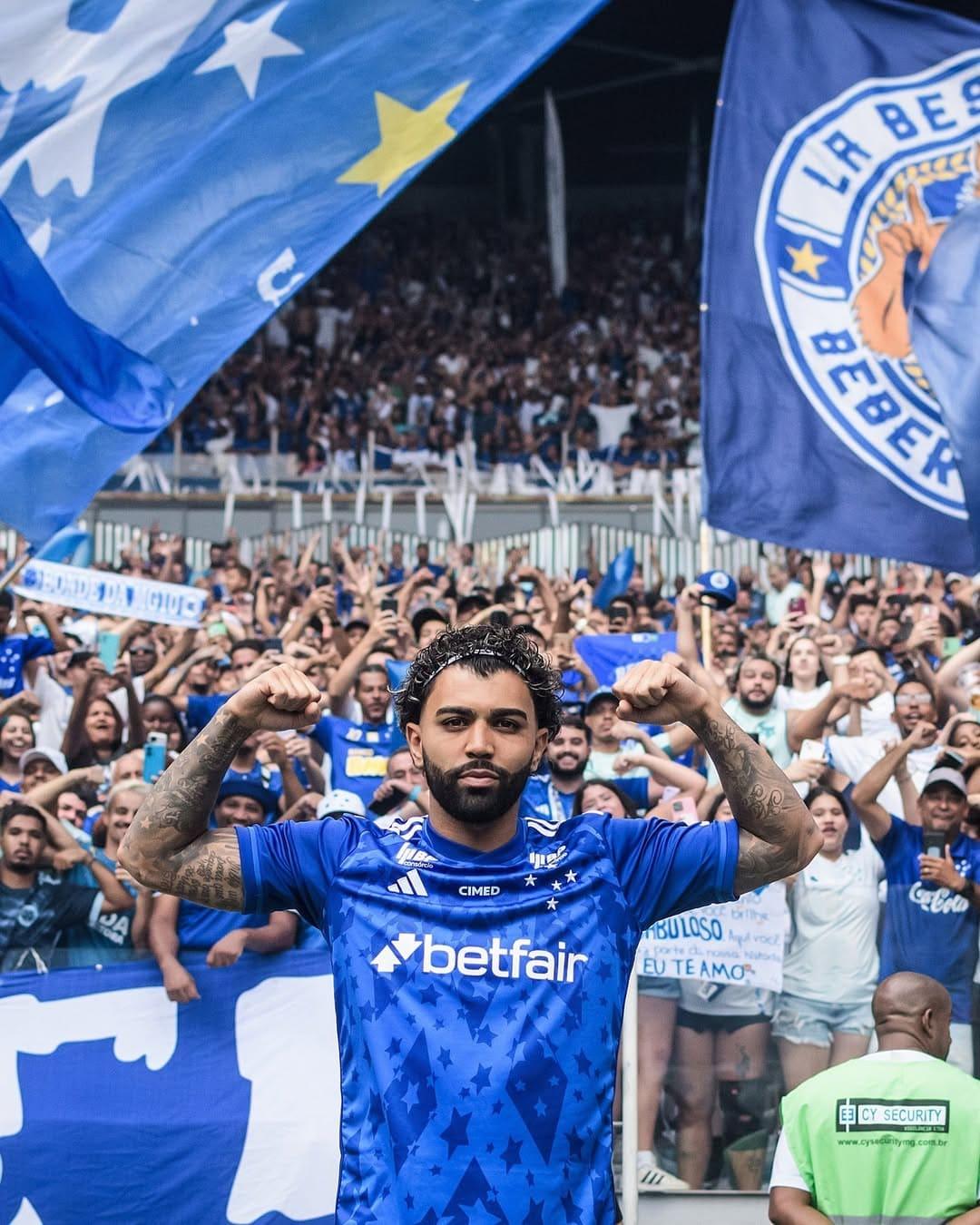 Cruzeiro Third GABI 9 Fan Jersey 2024/25 Gabigol