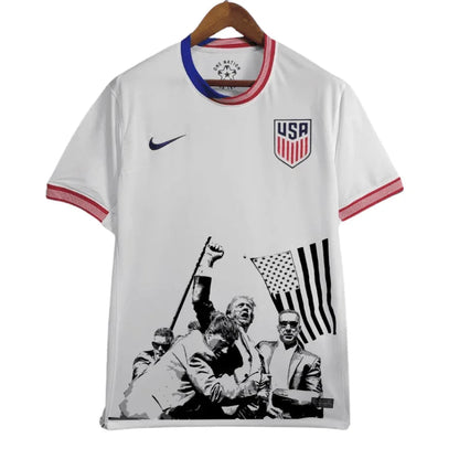 USA Home, Away Jersey 2024/25 Donald Trump Legend Never Dies made on demand