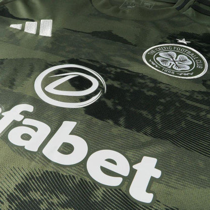 Celtic Third 2024/25 Patches UCL UEFA Foundation (Official Printing)
