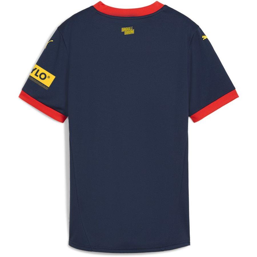 Girona Away 2024/25 Patches UCL UEFA Foundation (Official Printing)