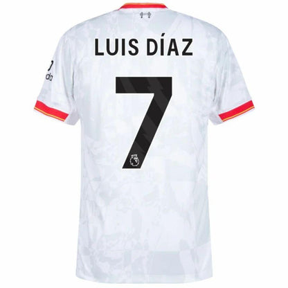 Liverpool Away 2024/25 Patches UCL UEFA Foundation (Official Printing)