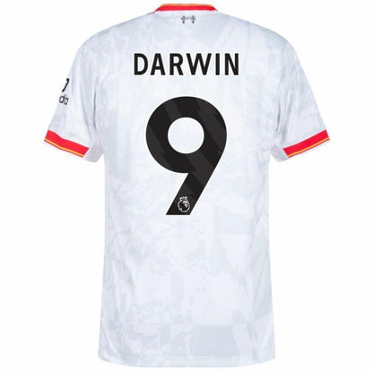 Liverpool Darwin 9 Away 2024/25 Patches UCL UEFA Foundation (Official Printing)