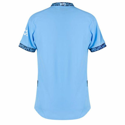 Manchester City Home 2024/25 Patches UCL UEFA Foundation (Official Printing)