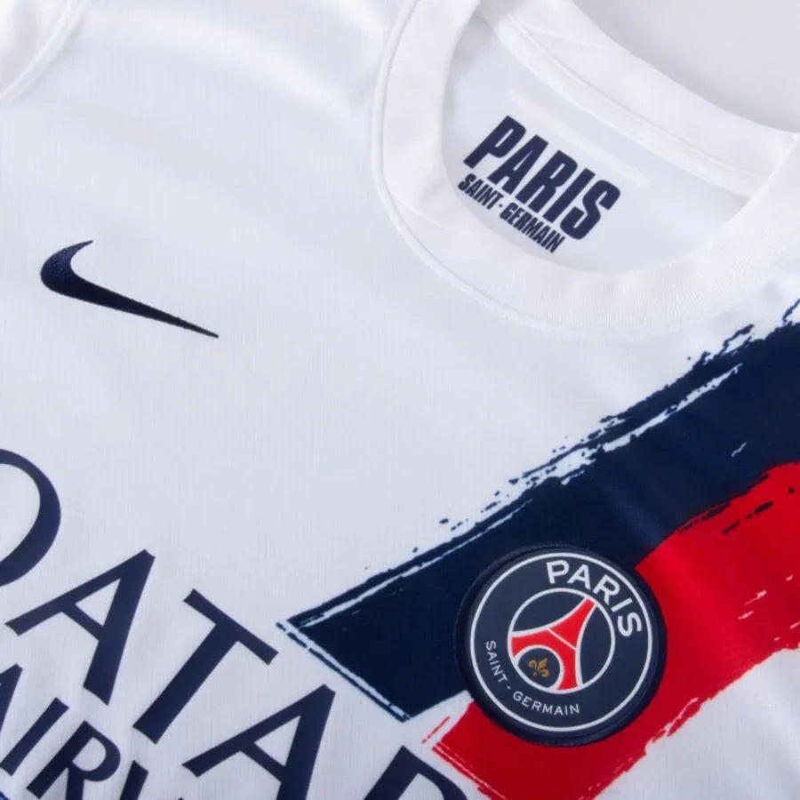 Paris Saint-Germain Fan Jersey Away 2024/25 Patches UCL UEFA Foundation (Official Printing)