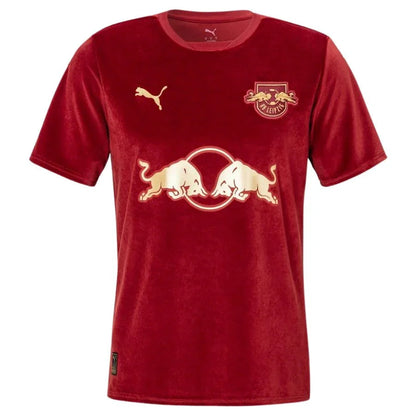 RB Leipzig Fan Jersey 	Christmas Special Edition 2024/25 Patches UCL UEFA Foundation (Official Printing)