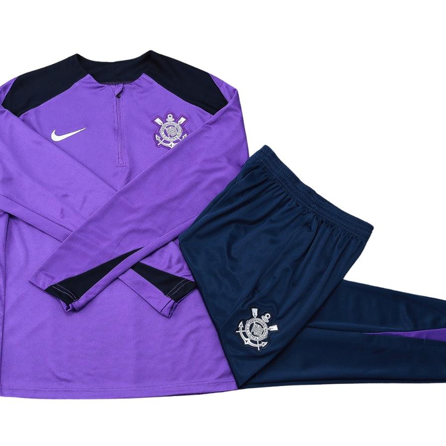 Corinthians Nike 2025/26 Dri-Fit Strike Track Suit Half zipper