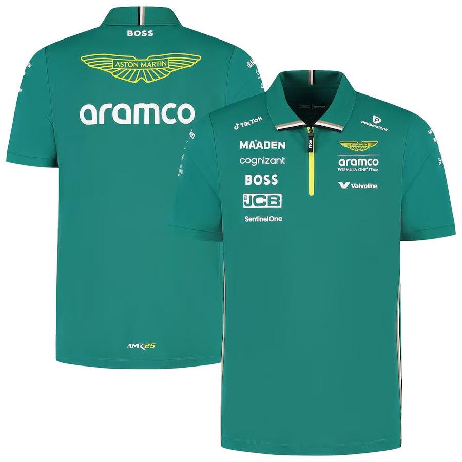 Aston Martin Aramco Cognizant F1 2025 Team Polo Formula 1 F1 Formula One