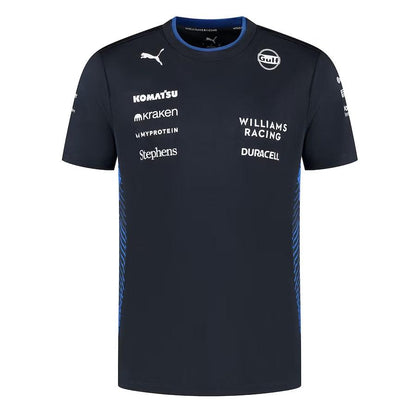 Williams Racing 2025 Team Set Up T-Shirt Formula 1 F1 Formula One