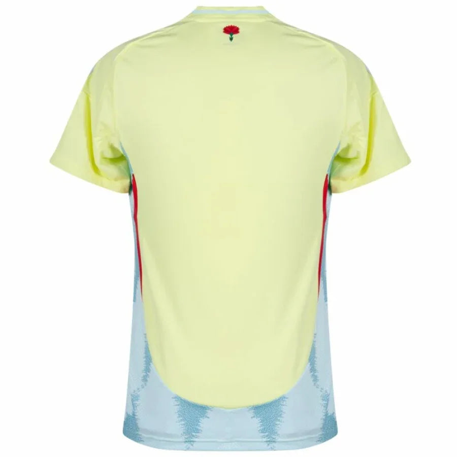 Spain Away Fan Jersey 2025/26 Euro 2024 & Foundation Tournament Patches (Official Printing)