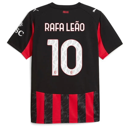 Milan Rafael Leão 10 Home Fan Jersey 2025/26