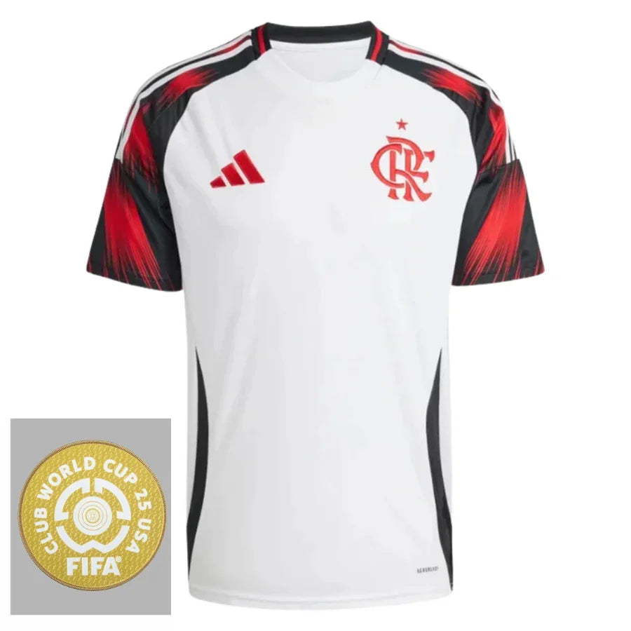 Flamengo Away Fan Jersey 2025/26 Patch Club World Cup