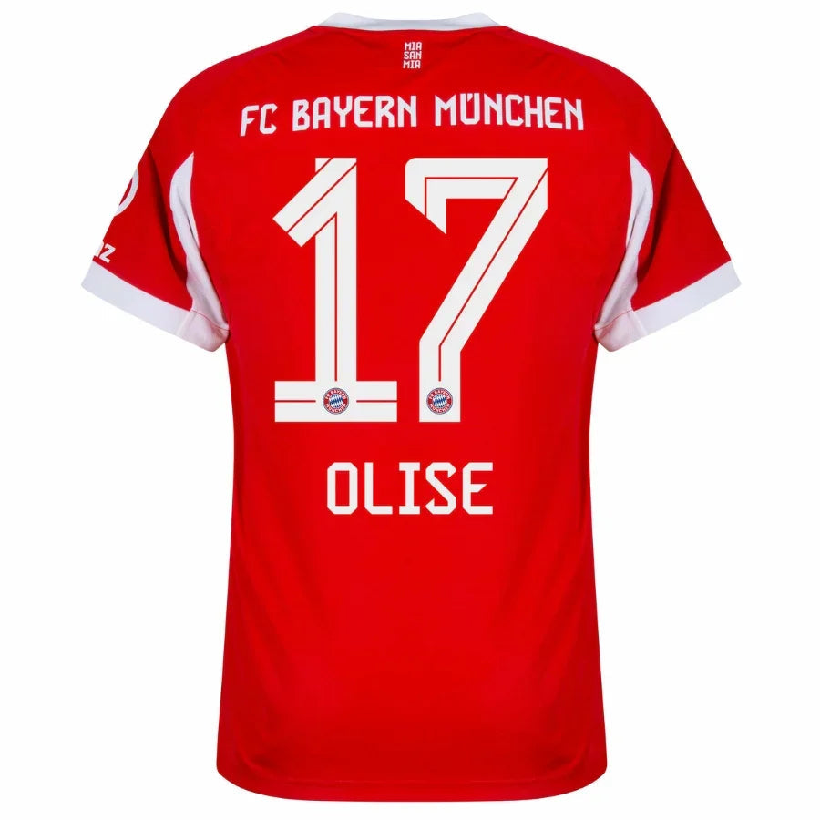Bayern Munich Home Olise 17 Fan Jersey 2025/26
