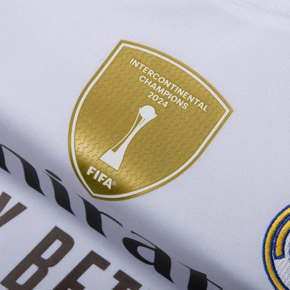 Real Madrid Home Bellingham 5 Fan Jersey 2025/26 FIFA Intercontinental Champions Patch