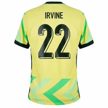 Australia Irvine 22 Home Fan Jersey 2025/26