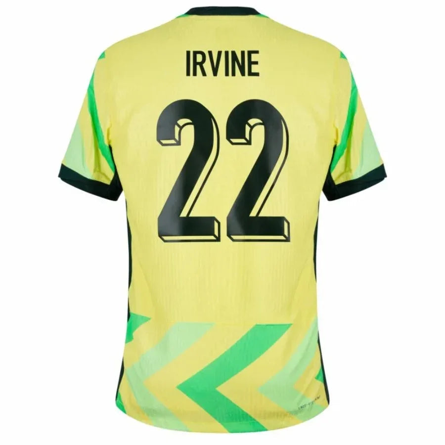 Australia Irvine 22 Home Fan Jersey 2025/26