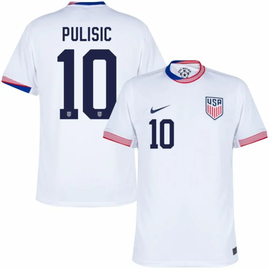 USA Pulisic 10 Home Fan Jersey 2024/25