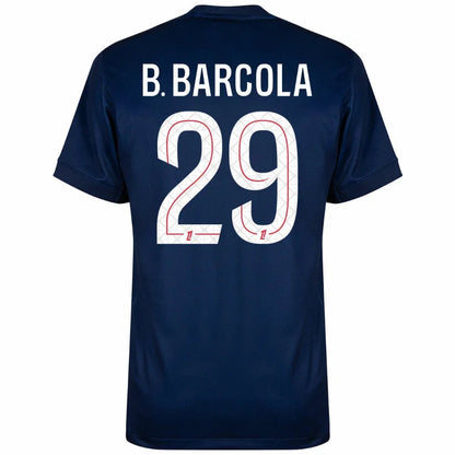 PSG Barcola 29 Home Fan Jersey 2025/26
