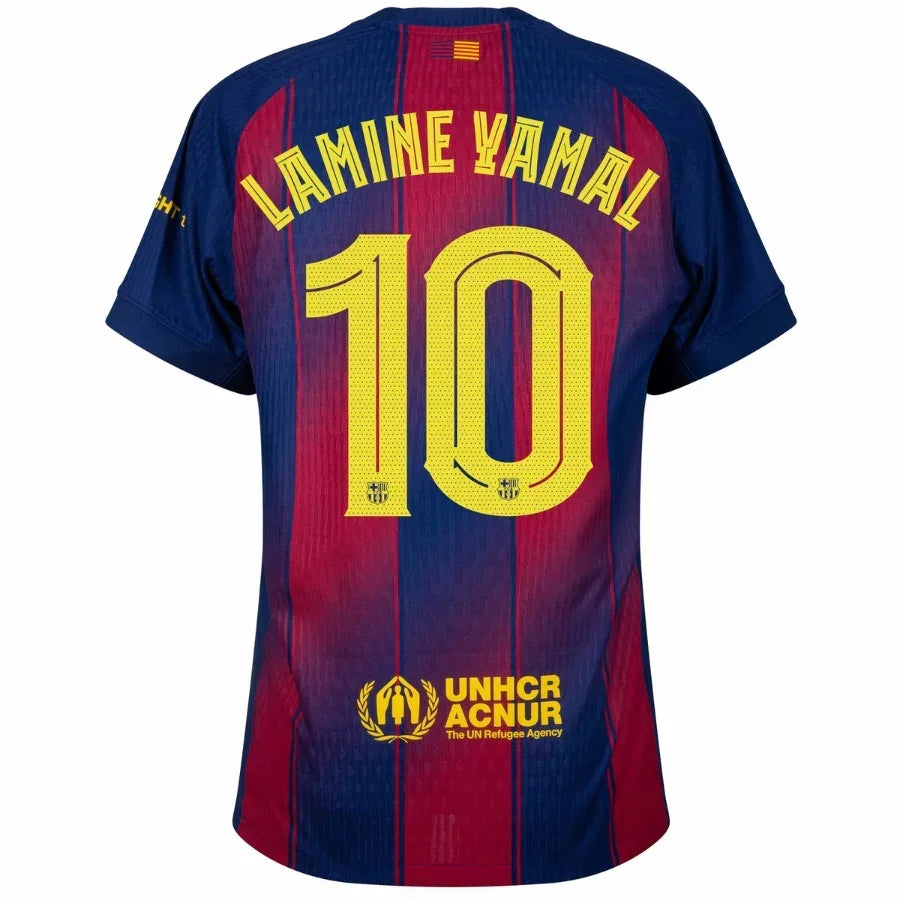 Barcelona Lamine Yamal 10 Home Authentic Player 2025/26 Dri-Fit ADV Match