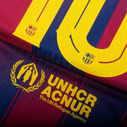 Barcelona Lamine Yamal 10 Home Authentic Player 2025/26 Dri-Fit ADV Match - La Liga Patch