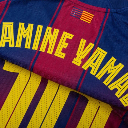 Barcelona Lamine Yamal 10 Home Authentic Player 2025/26 Dri-Fit ADV Match