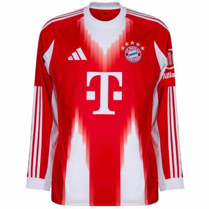 Bayern München Home Long Sleeve Fan Jersey 2025/26
