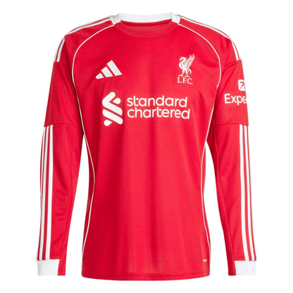 Liverpool Home Long Sleeve Fan Jersey 2025/26