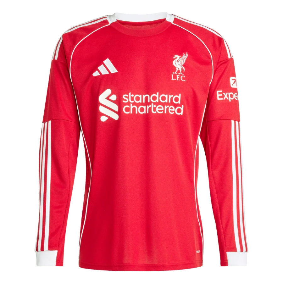 Liverpool Home Long Sleeve Fan Jersey 2025/26