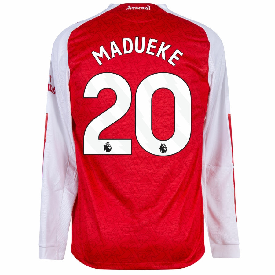 Arsenal Madueke 20 Home Long Sleeve Fan Jersey 2025/26