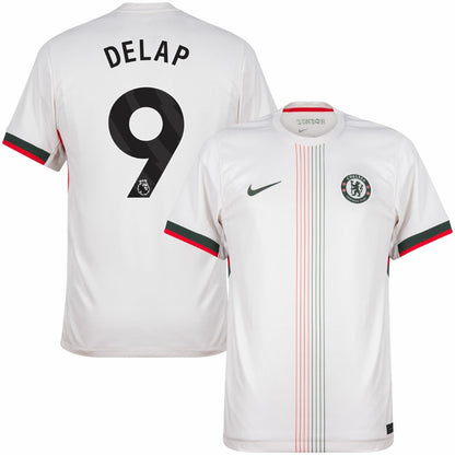 Chelsea Delap 9 Away Fan Jersey 2025/26