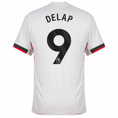 Chelsea Delap 9 Away Fan Jersey 2025/26