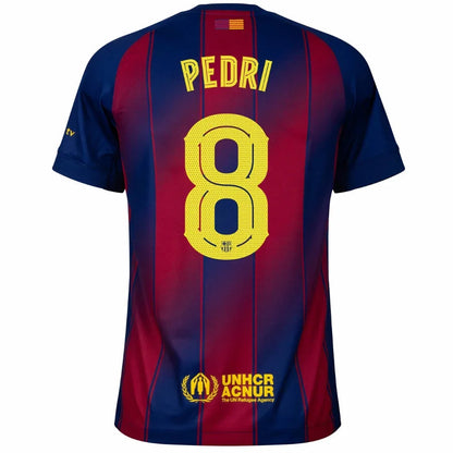 Barcelona Home Pedri 8 Home Fan Jersey 2025/26