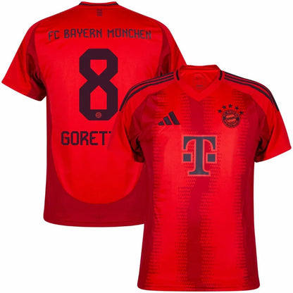 Bayern Munich GORETZKA #8 Home Fan Jersey 2024/25